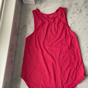 Lululemon sculpt tank top, size 6, glaze pink